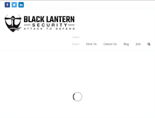 Tablet Screenshot of blacklanternsecurity.com